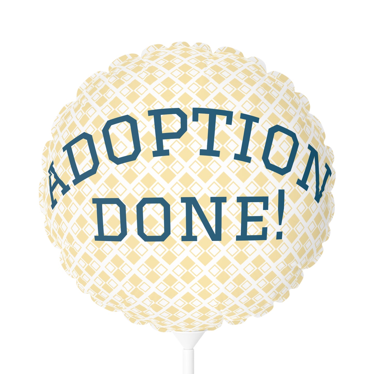 Adoption Celebration Balloons - Adoption Done - Round Shaped | Party Decor | 11" Balloons | Baby Shower, Adoption Party, Kids Party Decorations