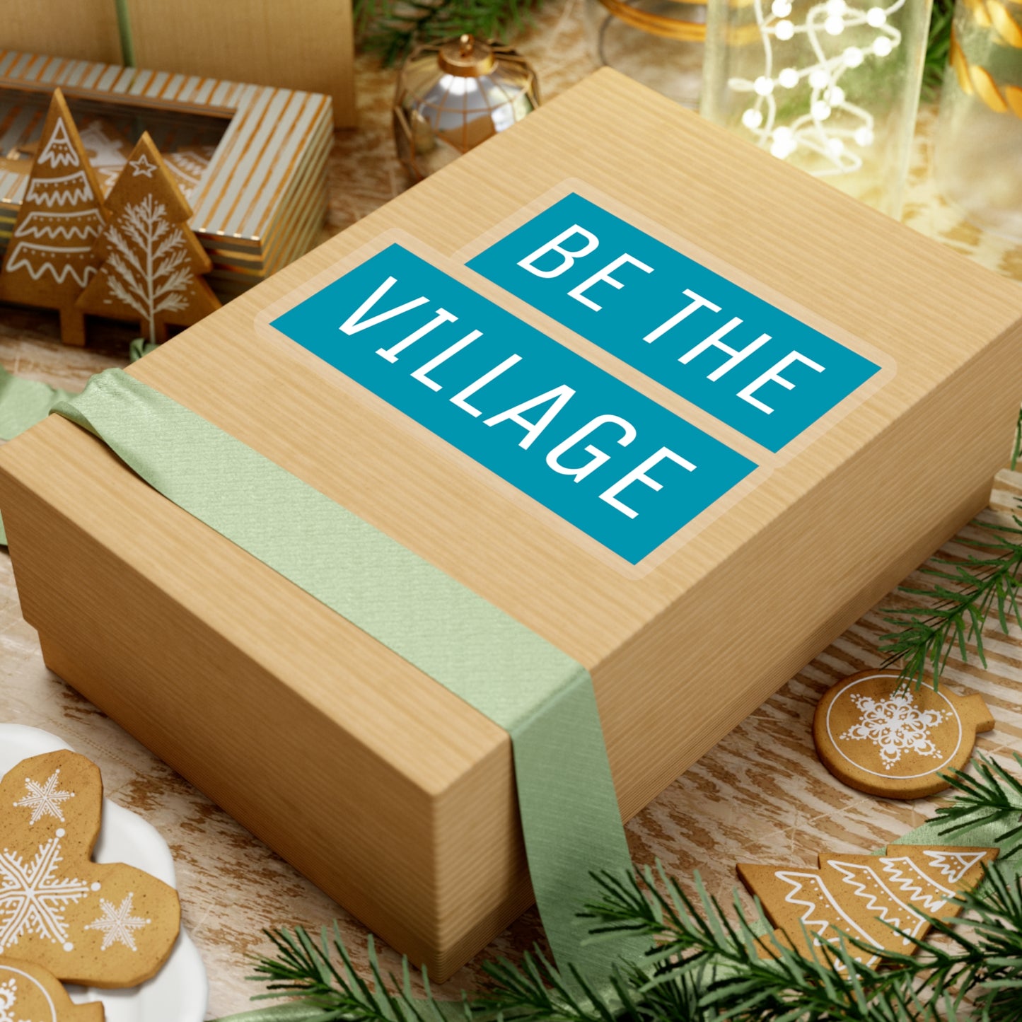 BE THE VILLAGE - awesome Kiss-Cut Stickers - Adoption Stuff Store