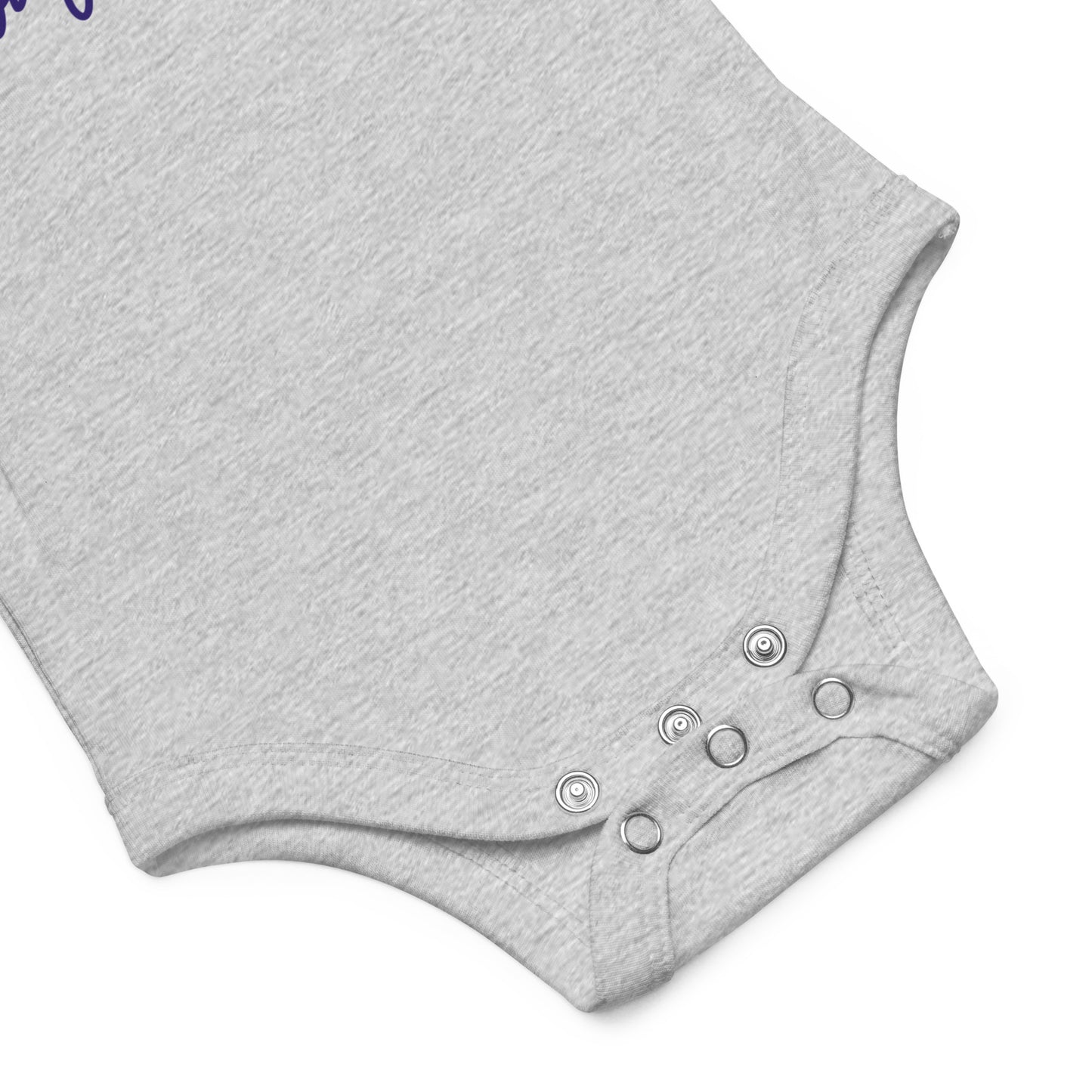 YOURS through love - sweet baby one piece with a heart design - Adoption Stuff Store