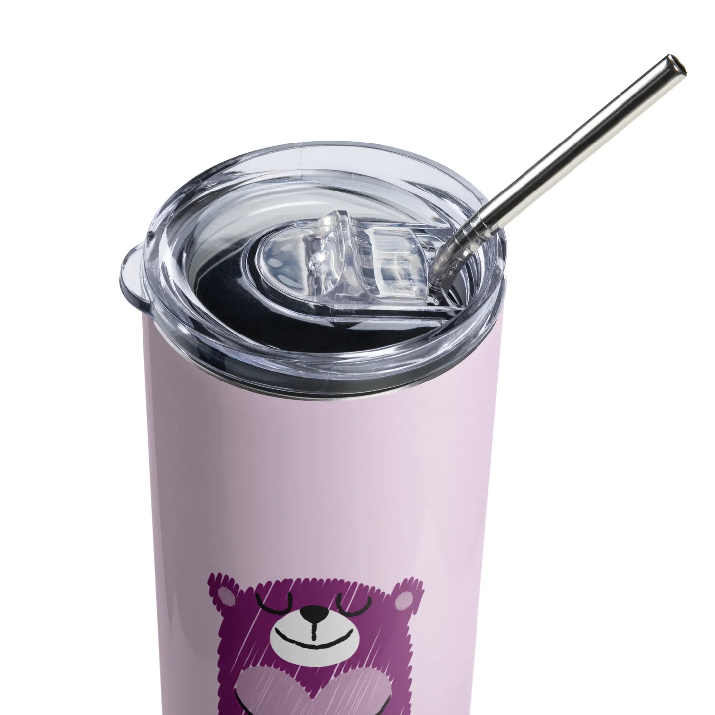 Mama Bear - Now Officially - purple stainless steel tumbler for the new parent! - Adoption Stuff Store