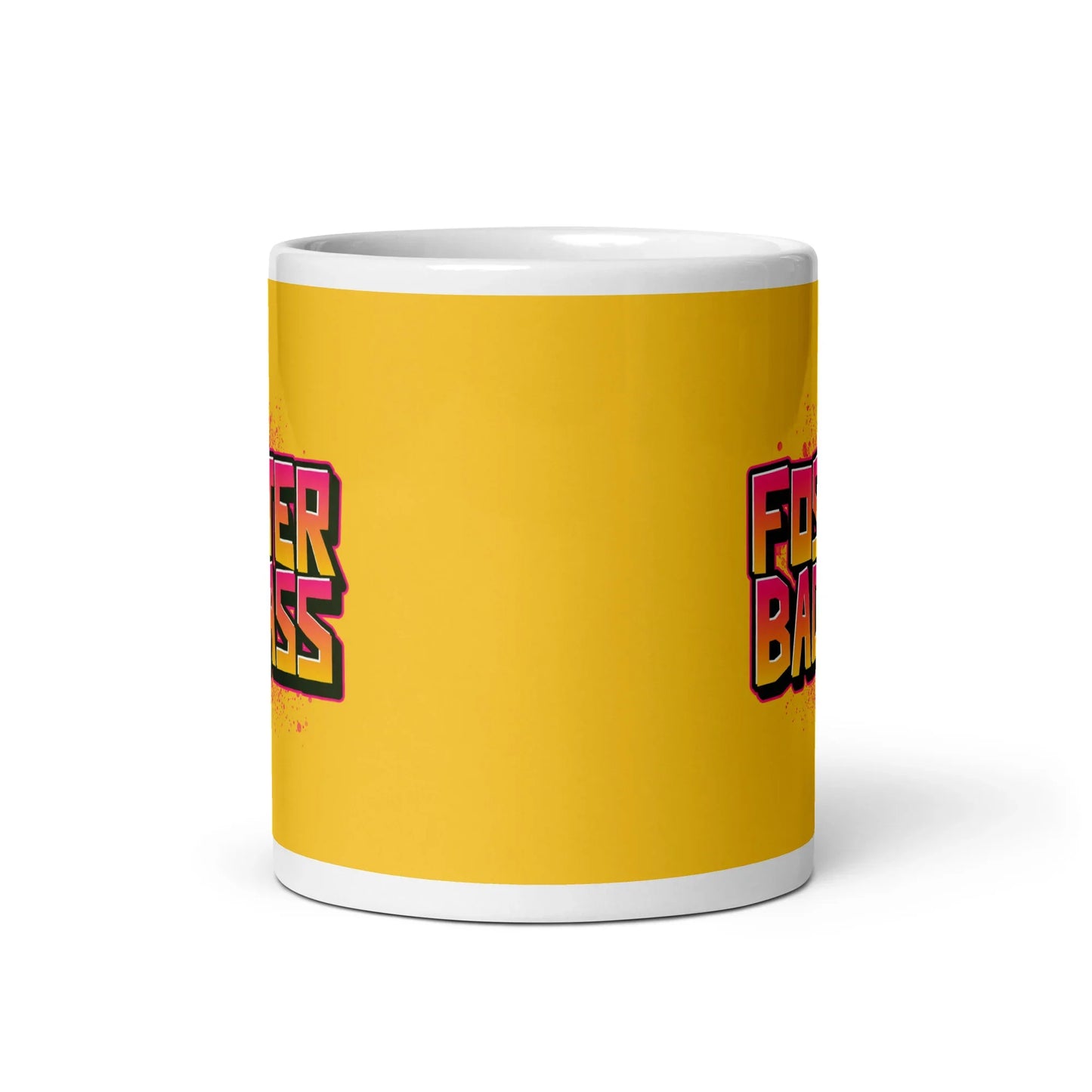 FOSTER BADASS mug for a truly awesome person! - Adoption Stuff Store