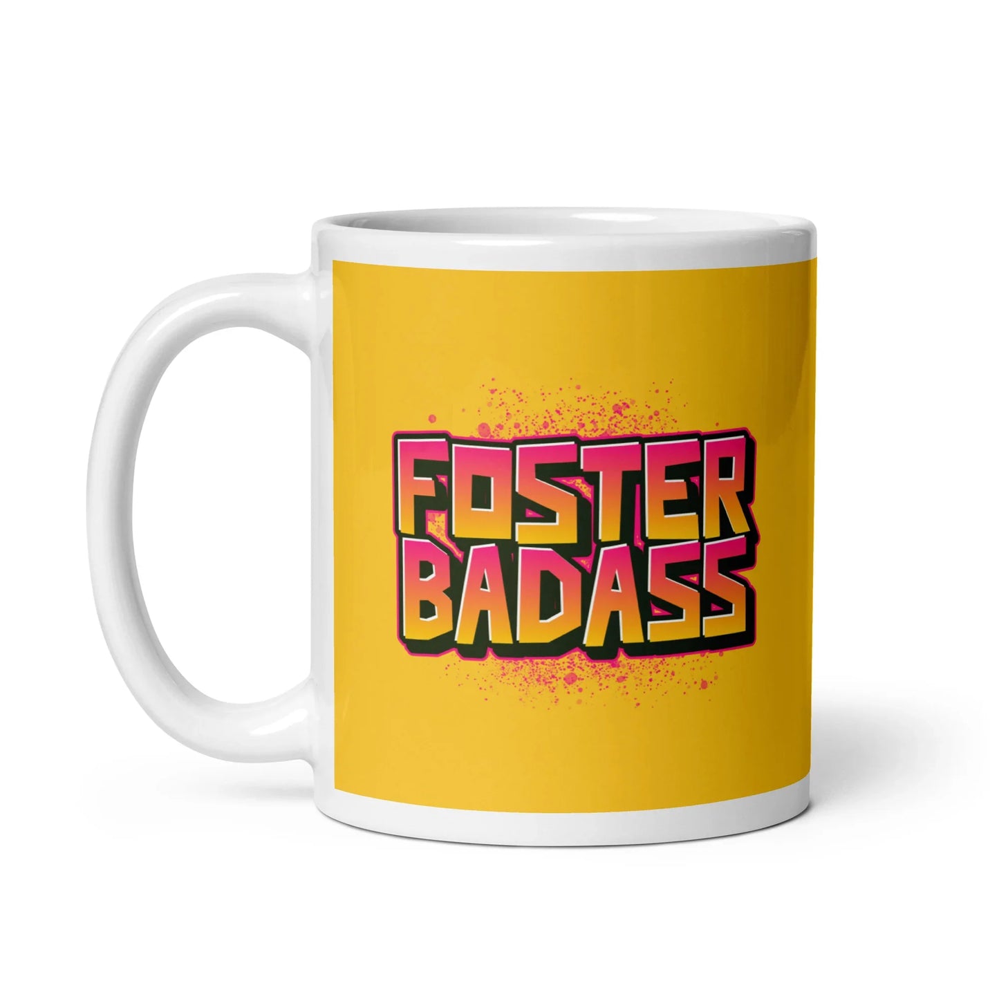 FOSTER BADASS mug for a truly awesome person! - Adoption Stuff Store