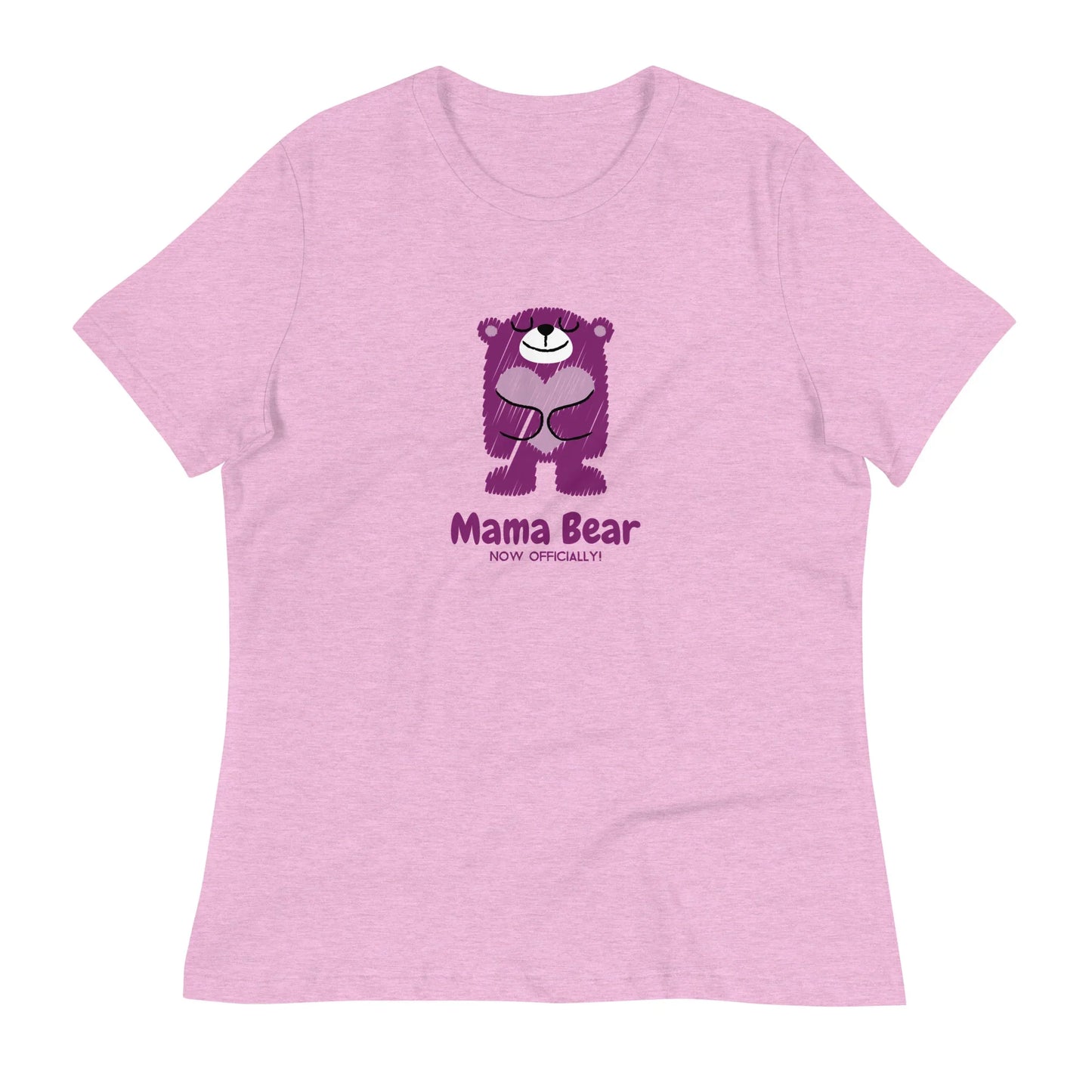 Mama Bear - Now Officially - Cute women's T-Shirt for mom - Adoption Stuff Store