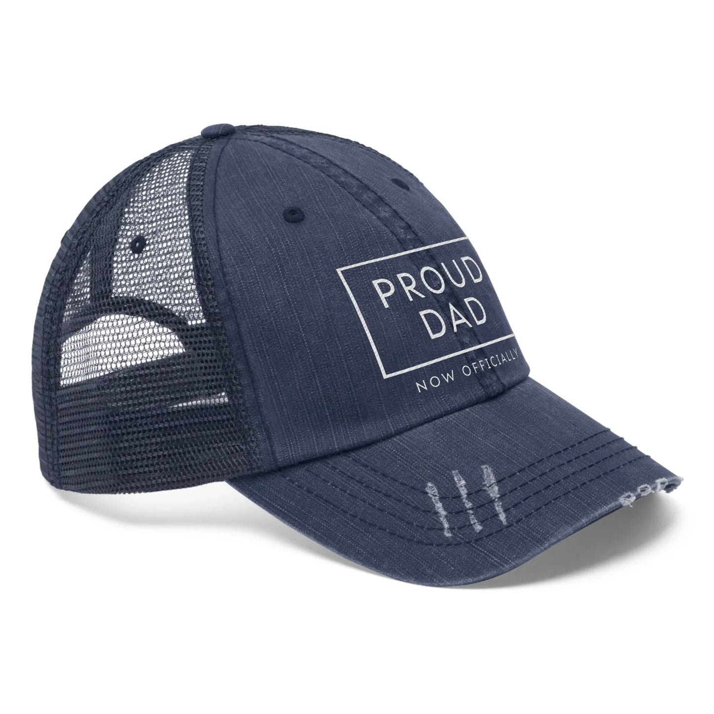 PROUD DAD - NOW OFFICIALLY - Great embroidered trucker hat for Dad (now that Adoption is final!) - Adoption Stuff Store