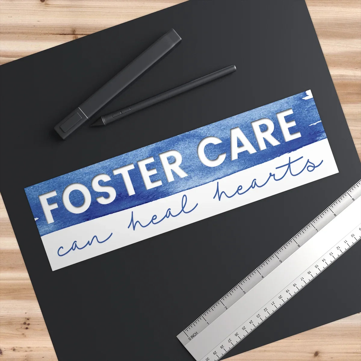 Bumper Sticker - FOSTER CARE can heal hearts - Adoption Stuff Store
