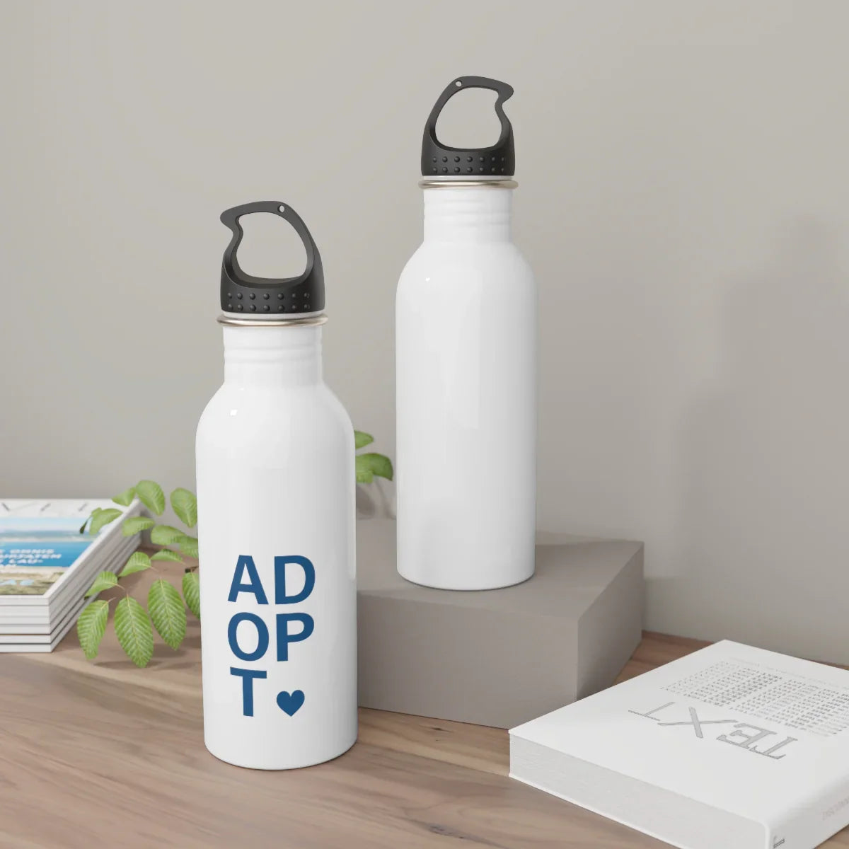ADOPT - Stainless Steel Water Bottle - Adoption Stuff Store