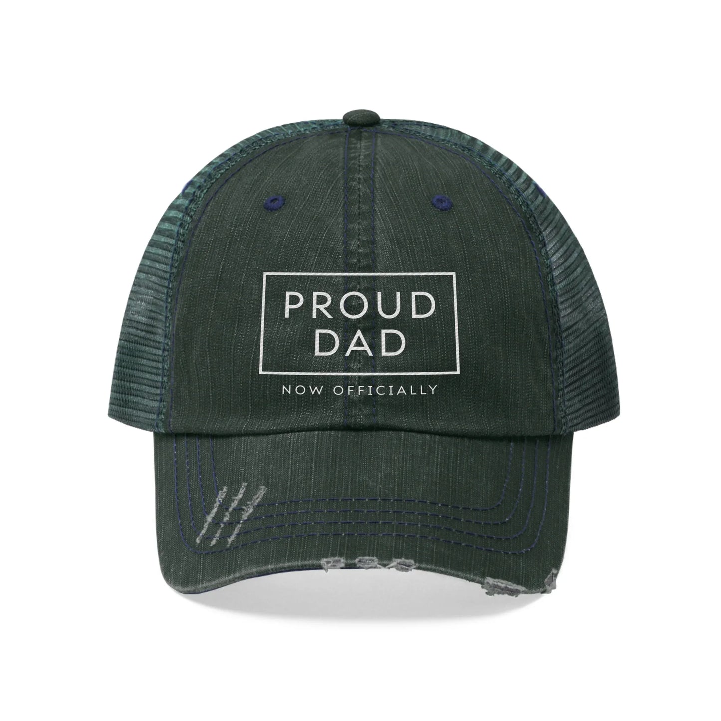 PROUD DAD - NOW OFFICIALLY - Great embroidered trucker hat for Dad (now that Adoption is final!) - Adoption Stuff Store