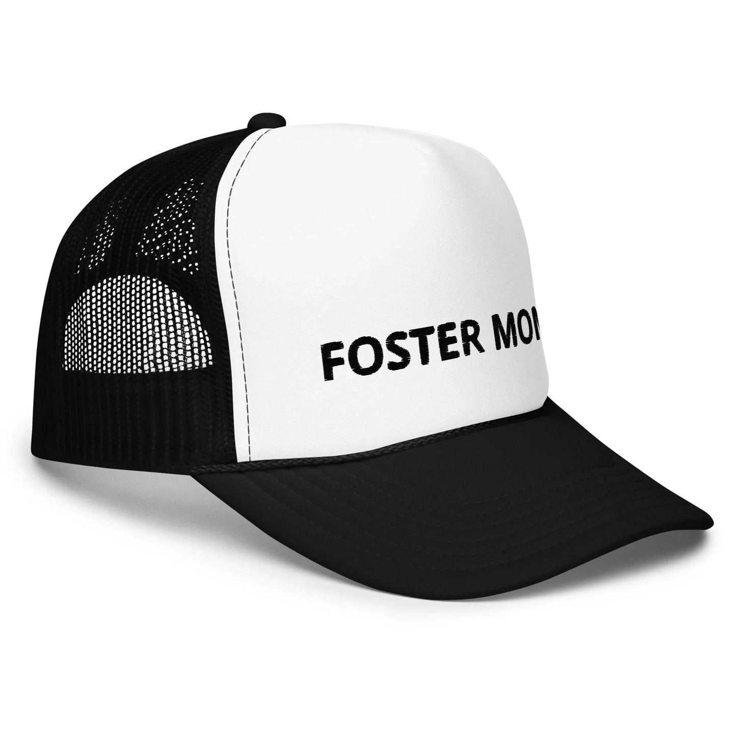 FOSTER MOM - Foam trucker hat - Adoption Stuff Store