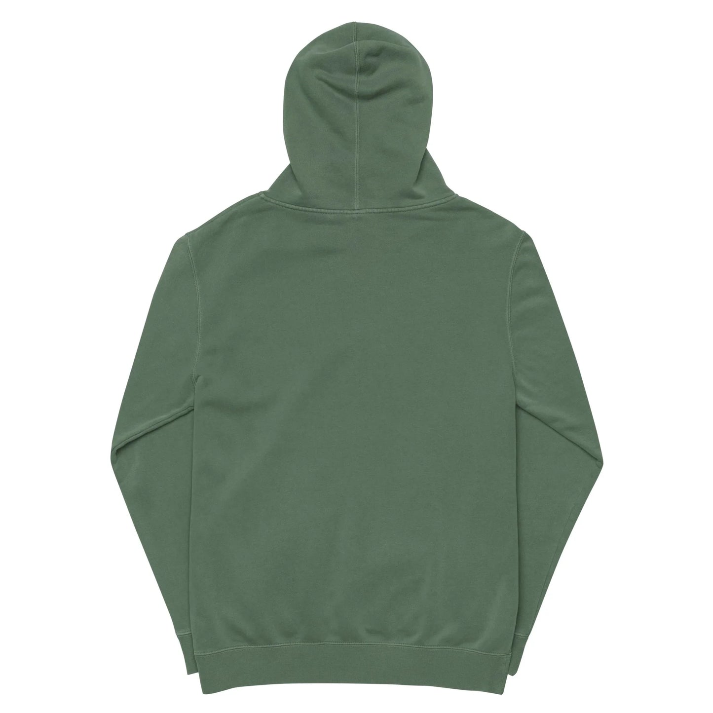 Adopt Love - embroidered design on Unisex pigment-dyed hoodie - Adoption Stuff Store