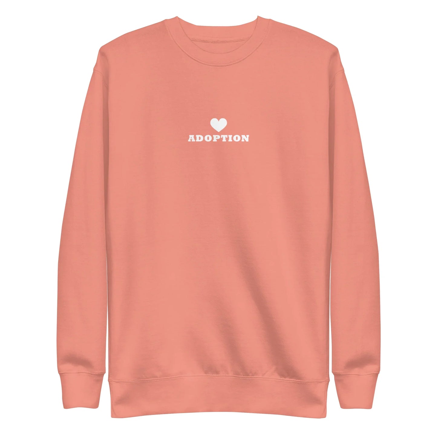 Adoption (heart) - Unisex Premium Sweatshirt - Adoption Stuff Store
