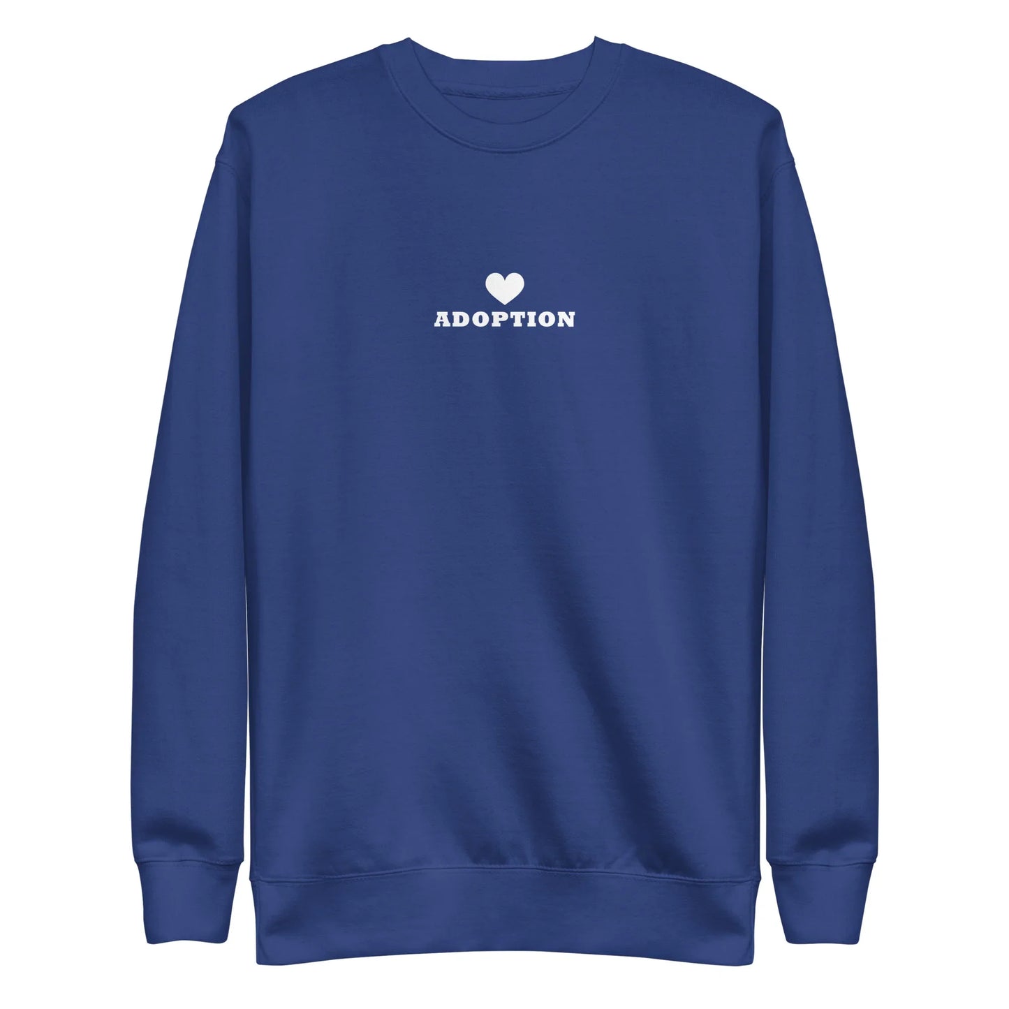 Adoption (heart) - Unisex Premium Sweatshirt - Adoption Stuff Store