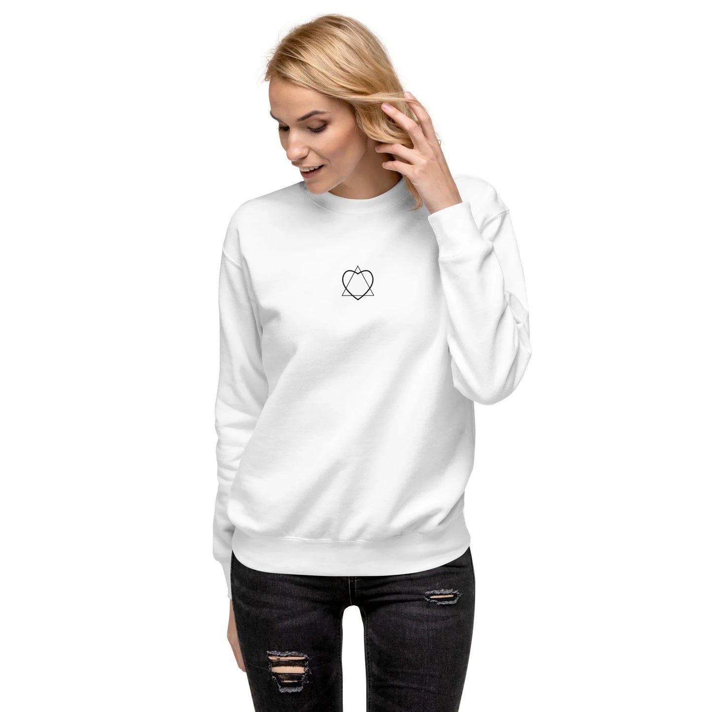 Adoption Symbol - Unisex Premium Sweatshirt - Adoption Stuff Store