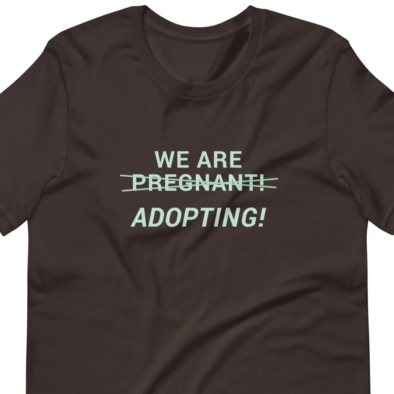 We Are Adopting! - cute Unisex t-shirt - Adoption Stuff Store