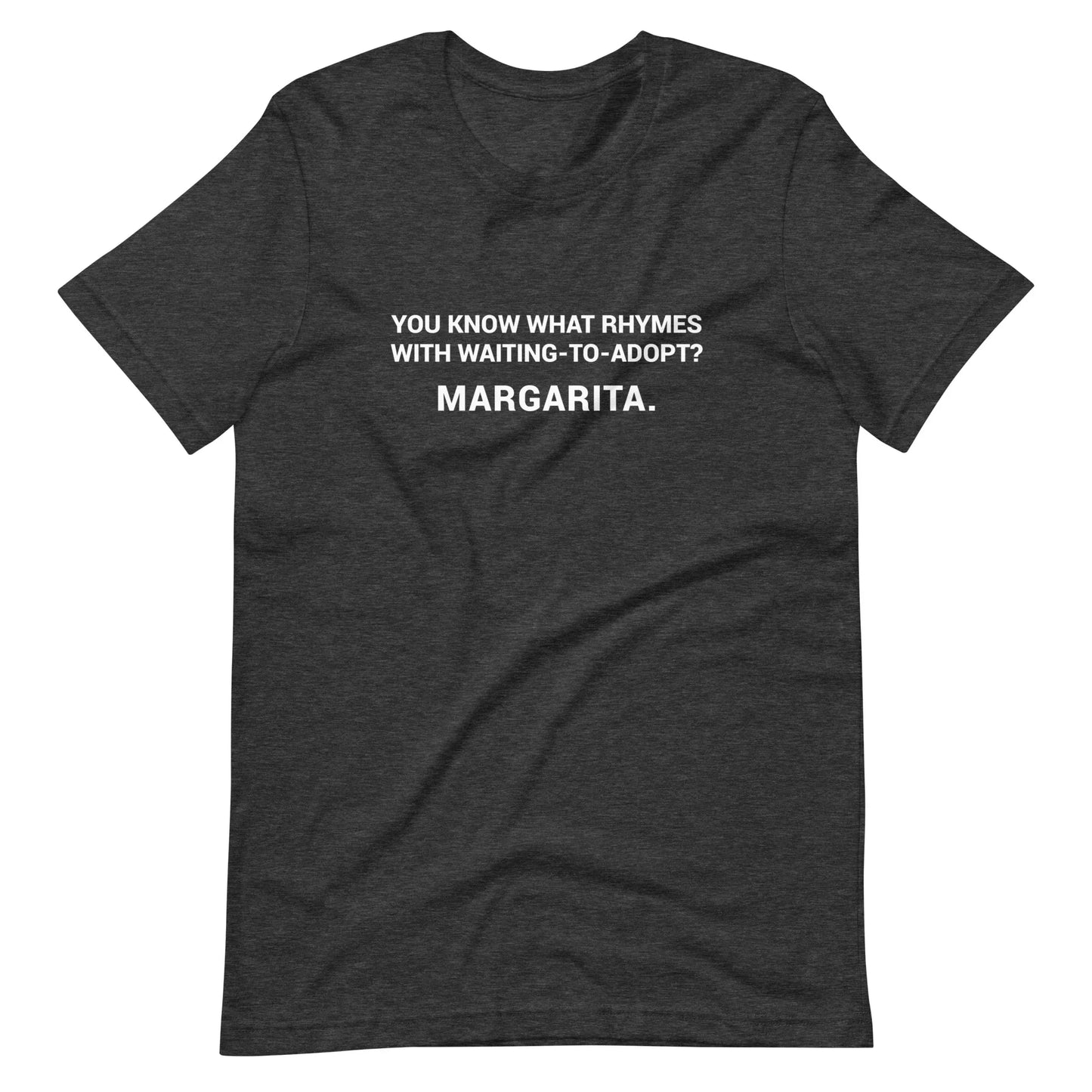 You Know What Rhymes with Waiting-to-Adopt? - Funny Adoption t-shirt - Adoption Stuff Store