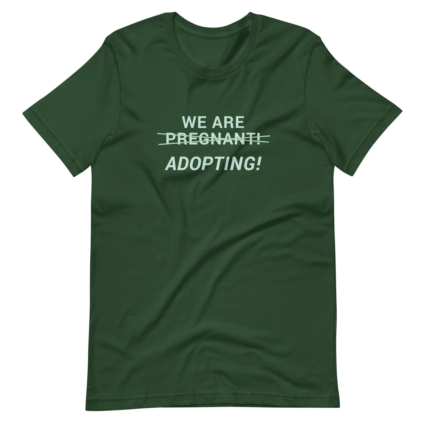 We Are Adopting! - cute Unisex t-shirt - Adoption Stuff Store