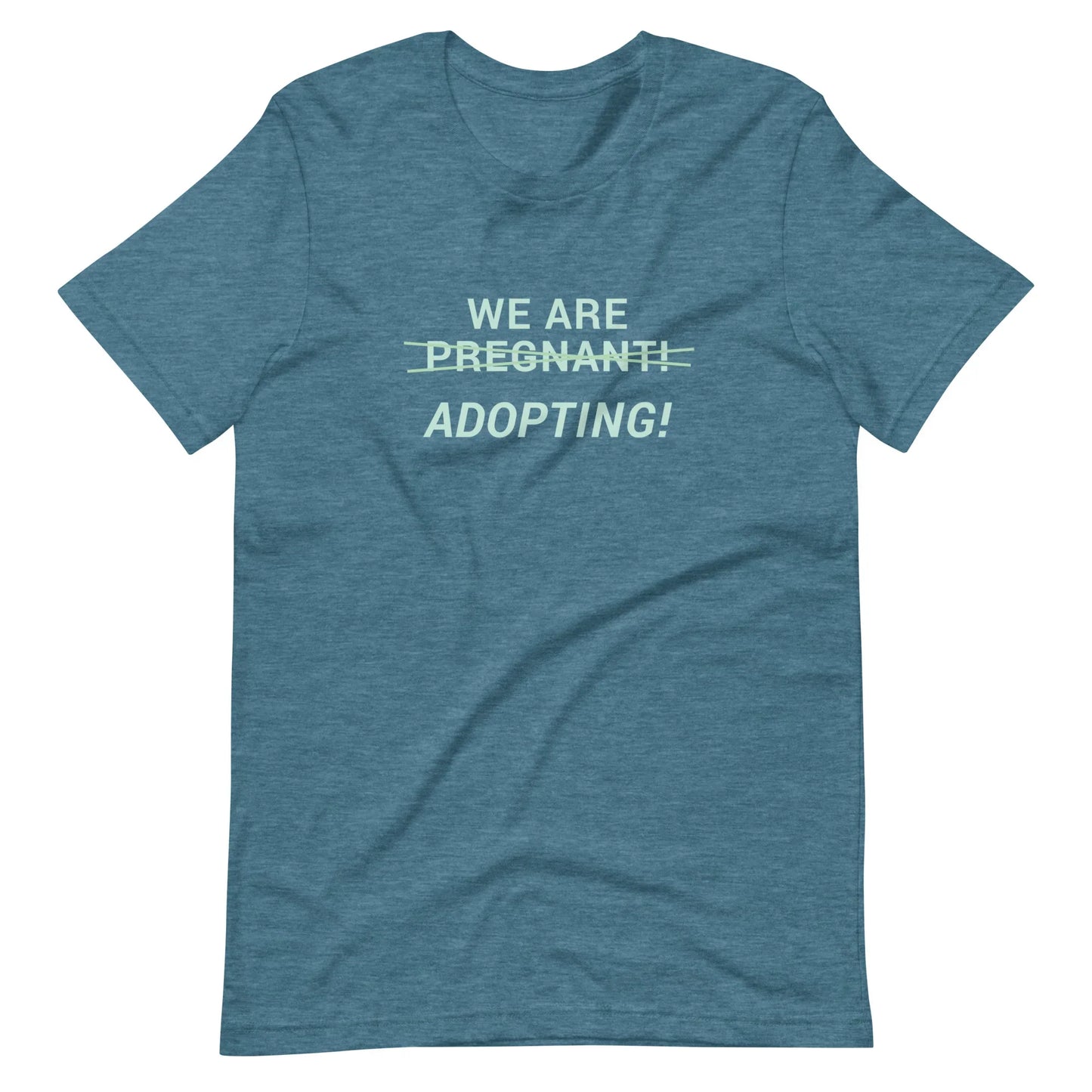 We Are Adopting! - cute Unisex t-shirt - Adoption Stuff Store