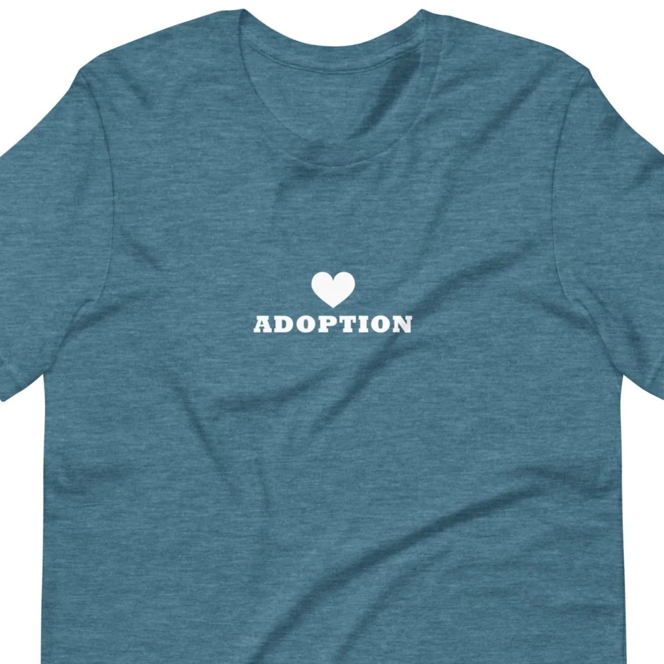 (Heart) Adoption - Unisex t-shirt - Adoption Stuff Store
