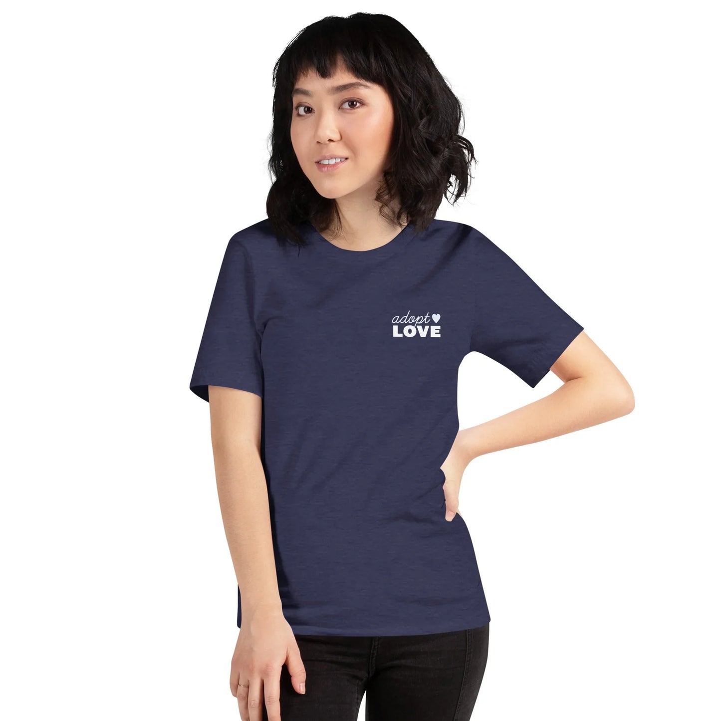 Adopt Love - Unisex t-shirt - Adoption Stuff Store
