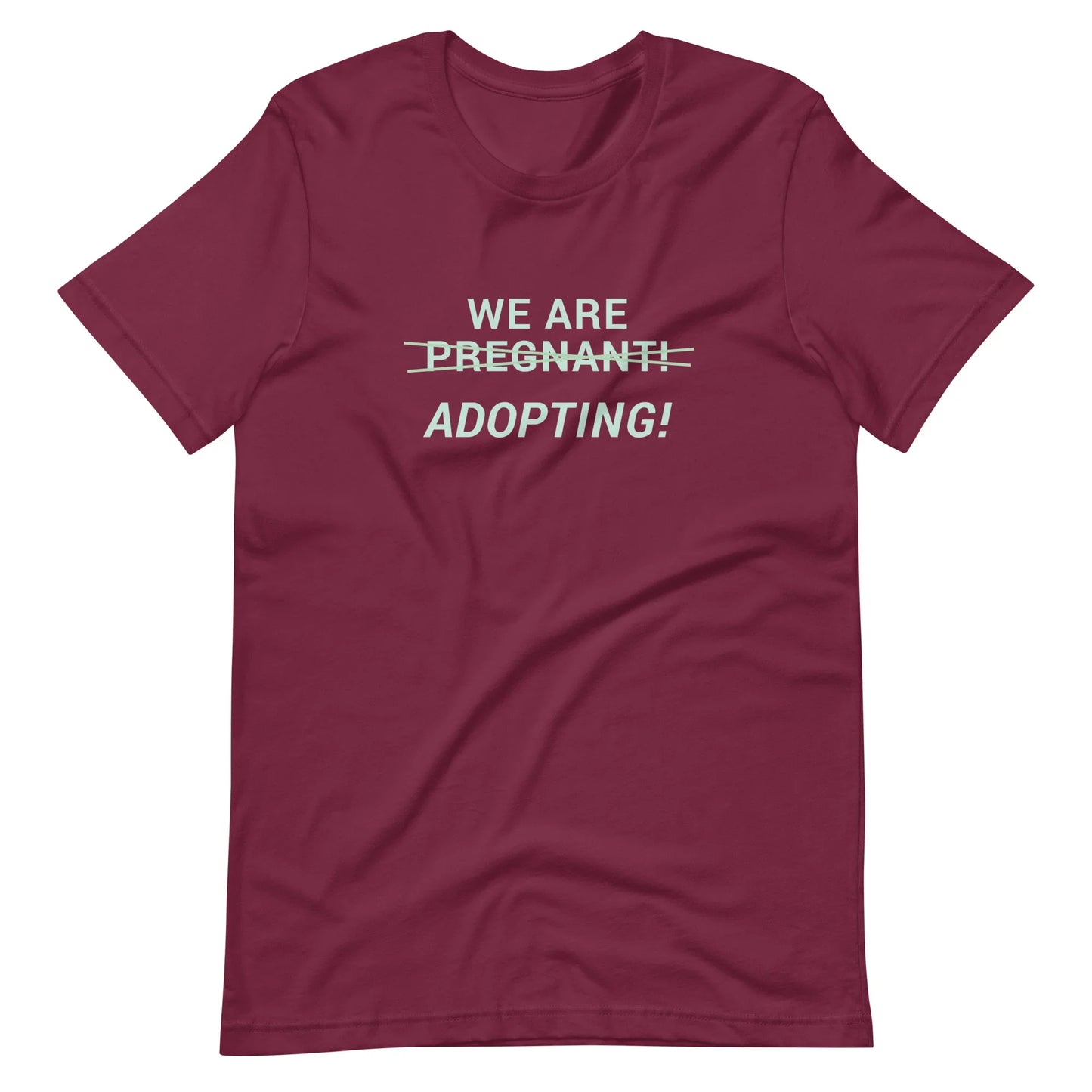 We Are Adopting! - cute Unisex t-shirt - Adoption Stuff Store