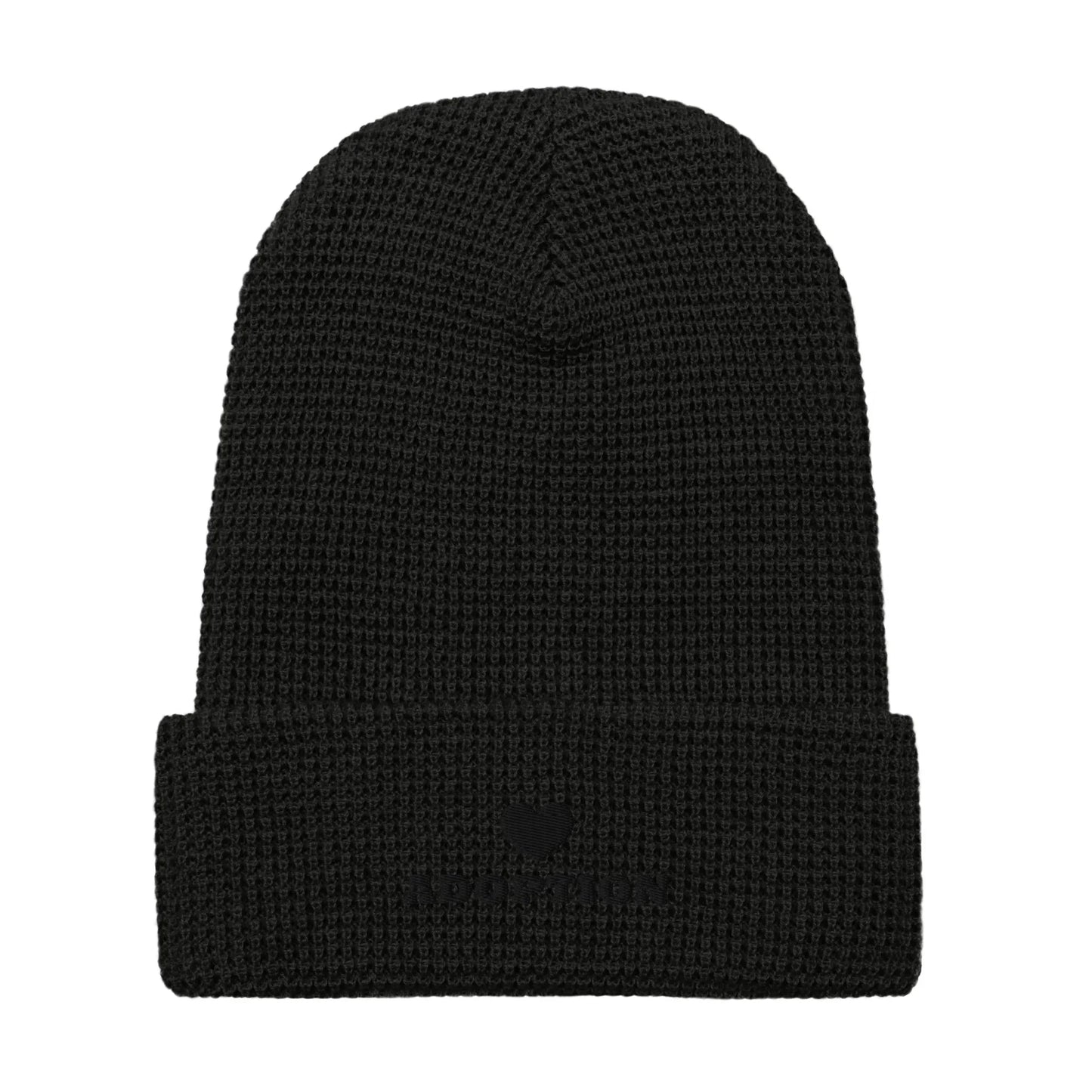 ADOPTION (heart) - Waffle beanie - Adoption Stuff Store