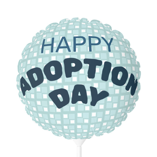 Adoption Celebration Balloons - HAPPY ADOPTION DAY #FINALLY - Round Shaped | Party Decor | 11" Balloons | Baby Shower, Adoption Party, Kids Party Decorations