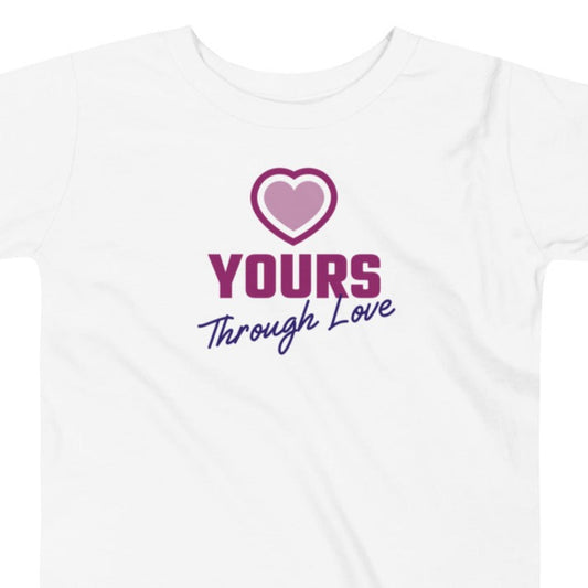 Yours Through Love - baby onesie - Adoption Stuff Store 