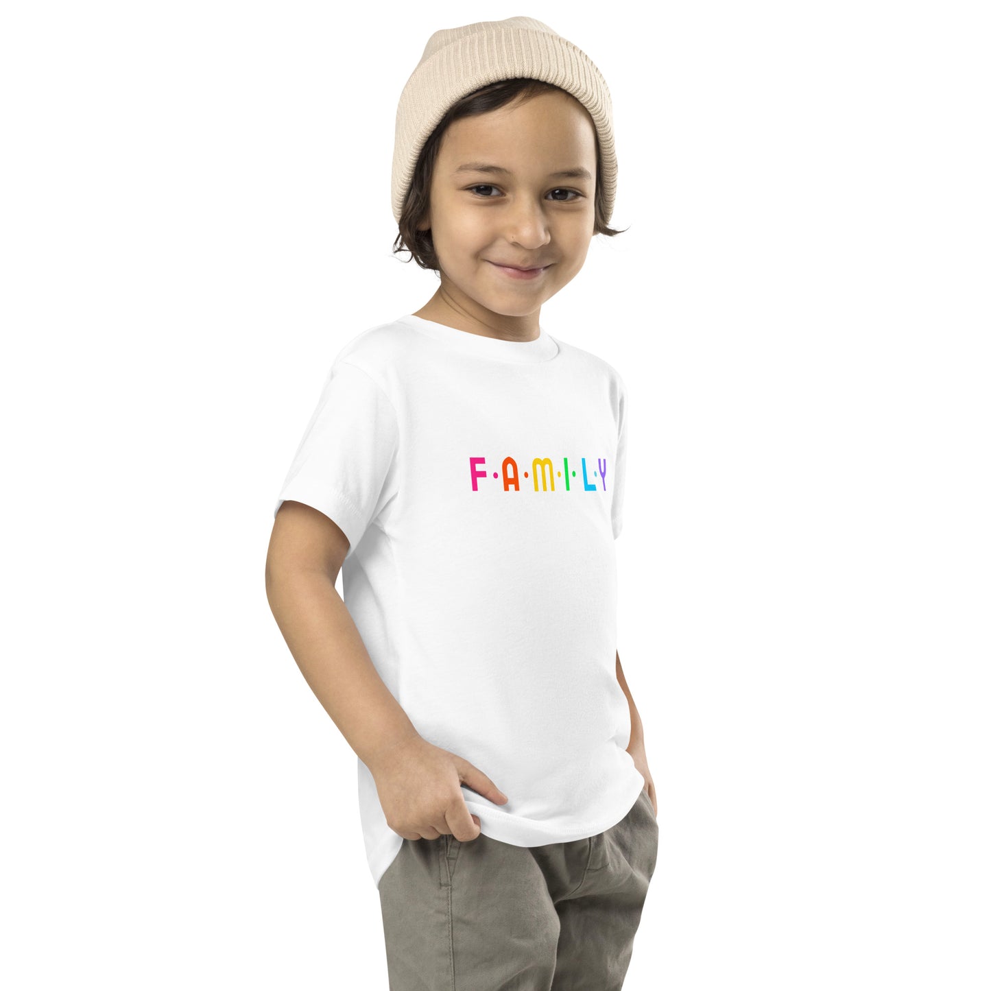 FAMILY shirt with rainbow colors for family pride, gay adoption, inclusion, colorful - Adoption Stuff Store