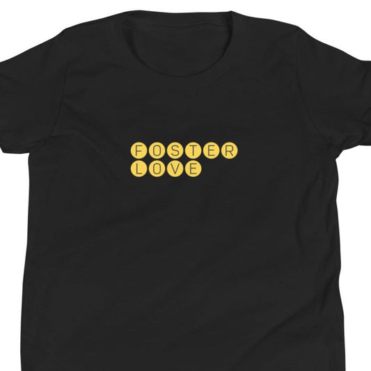 FOSTER LOVE - Youth Short Sleeve T-Shirt - Adoption Stuff Store